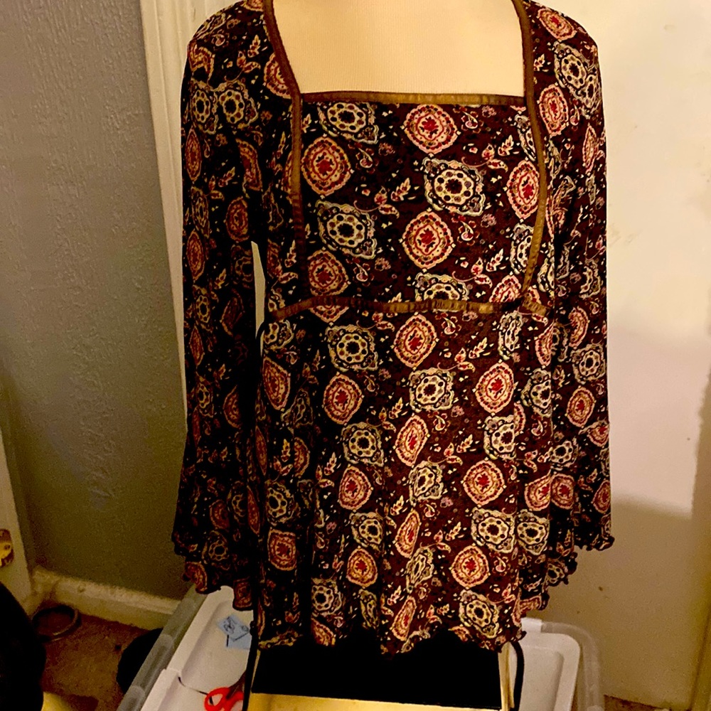 Lined Maternity top size M by baby & me. Long sleeve top